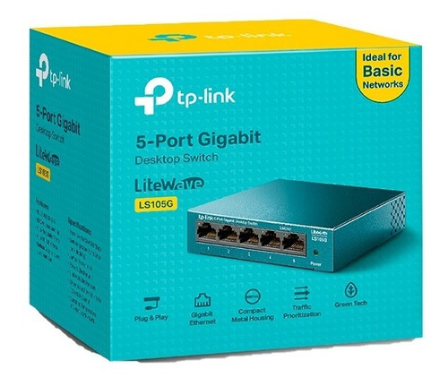 Switch Tp-link Ls105g Serie Litewave | 10-100-1000