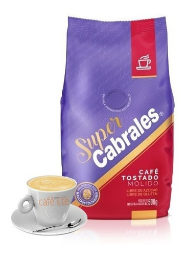 Café Molido Super Cabrales Tostado Sin Azúcar 1 Bolsa 500g