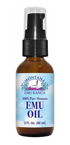 Montana Emu Ranch Co. 100% Puro Aceite De Emu Montana Emu Ra