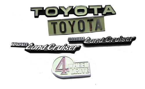 Kit De Emblemas Para Toyota Fj40