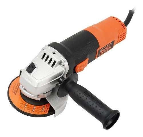 Esmerilhadeira angular Black+Decker G720K12 laranja 127V