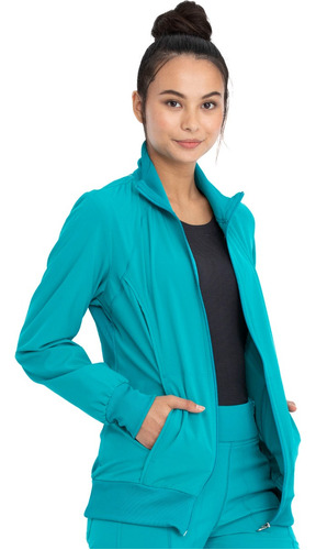 Chaqueta De Uniforme Clinico - Infinity  Cherokee - Turquesa