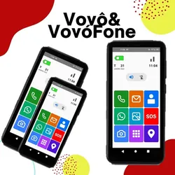 Comprar Smartphone Idoso Samsung Vovofone 32gb 4g Icones Grandes Zap no Mercado Livre