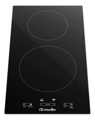 Cooktop Mueller 2 Bocas De Indução Painel Touch 220v