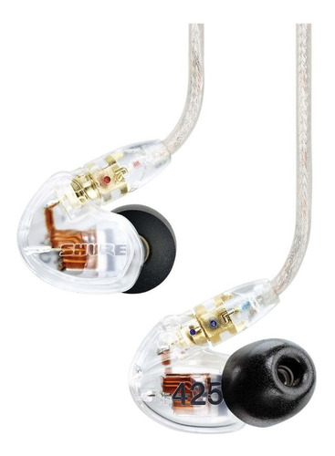 Audifonos In Ear Shure Se425-cl Para Monitoreo Personal Color Negro