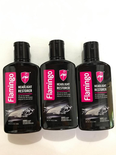 Restaurdor De Faros. Sin Lijar Marca Flamingo  300 Ml 