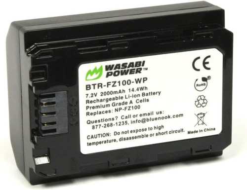Bateria Np-fz100 P/sony  Fx3, A1, A9, A9 Ii, A7r Iii, A7r Iv