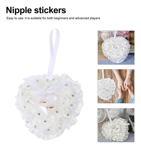 Almohadas Para Anillos De Boda, Caja De Anillos, Soporte Par