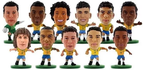 Mini Craques - Thiago Silva - Seleção Brasileira - Fabricante: DTC