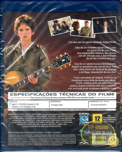 Blu Ray O Som Do Coração - Original Novo Lacrado!