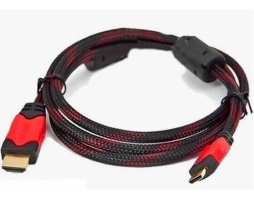 Cable Hdmi Punta Dorada Enmallado 5 Metros Full Hd 1080p