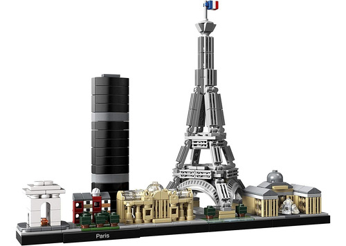 Maqueta De Construcción Lego, Arquitectura Parisina, 649 Pie