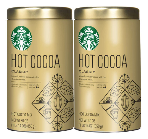 Cacao Caliente Starbucks Clsico, 30onzas