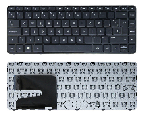 Teclado Hp 14-n Negro Con Marco 14-n220la