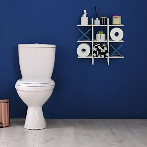 Soporte Para Rollo De Papel Higiénico Weysat Tic Tac Toe Sop