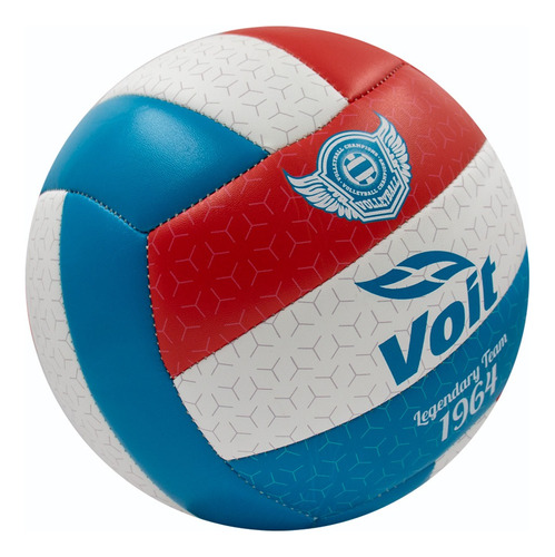 Balón De Voleiboil Voit No. 5 Vb64 Toque Suave Para Playa Color Rojo