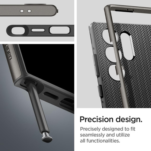 Funda Spigen Neo Hybrid Para Galaxy S24 Ultra Gunmetal