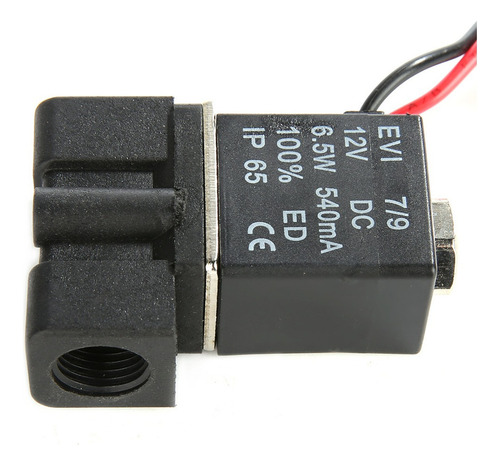 Zh Electroválvula Eléctrica De Plástico De 2 Vías 1/4 Npt