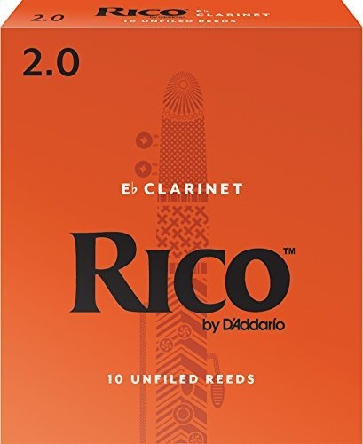 Rico By Daddario Cañas Para Clarinete Eb, Fuerza 2.0, Paque