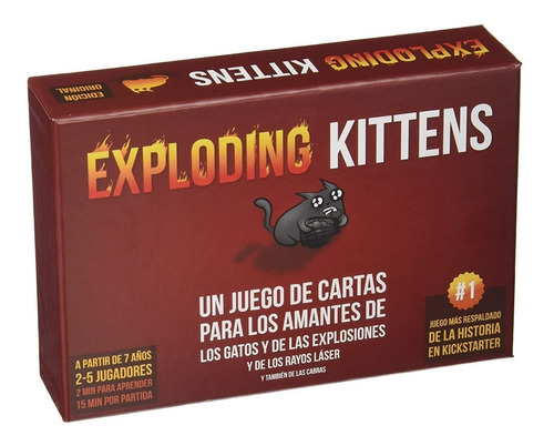 Exploding Kittens Juego De Mesa Español