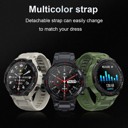 Imagen 8 de 8 de Smartwatch Reloj Inteligente K22 Fulltouch Original Fralugio