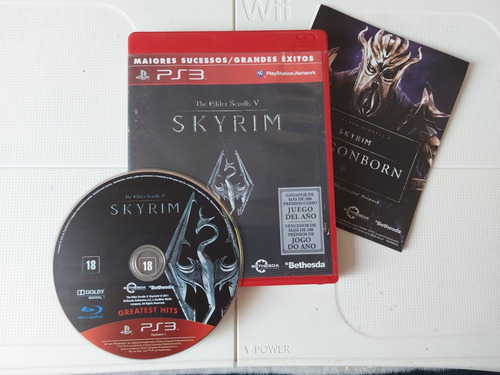 The Elder Scrolls 5 Skyrim Ps3original Y De Uso.