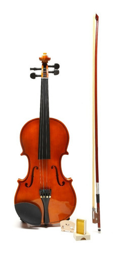 Imagen 2 de 9 de Violin Palatino 4/4 Madera Estudio Con Estuche Arco Resina Color Marrón