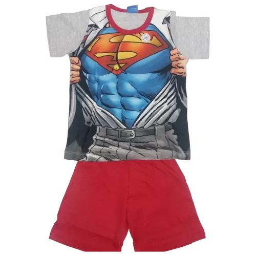 Pijama Nene Verano Superman Disney Manga Corta 8541-216