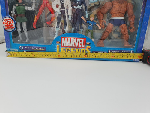 Set De Figuras De Los 4 Fantásticos Marvel Legends 2005