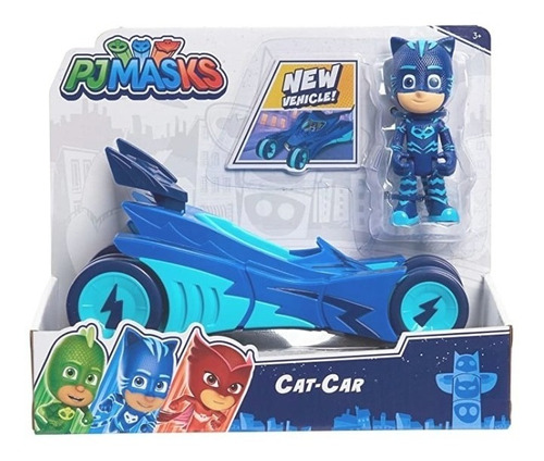 Pj Masks Catboy Con Vehiculo Cat Car