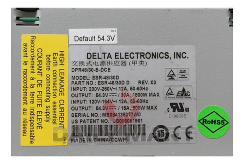 New In Box Delta Dpr4830bdceesr4830d Communication Power Ssv
