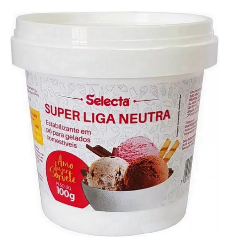 Kit 12 Super Liga Neutra Selecta 100g Cada