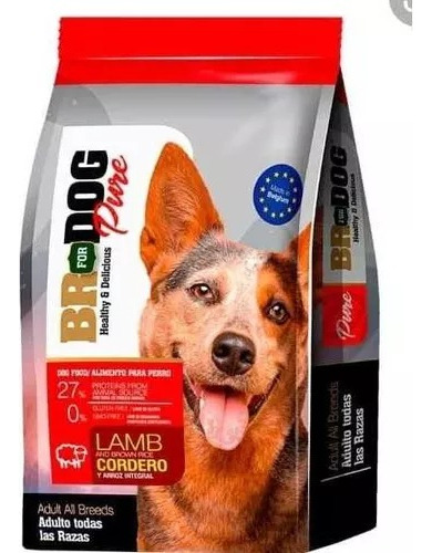 Br For Dog Cordero Y Arroz 10kg