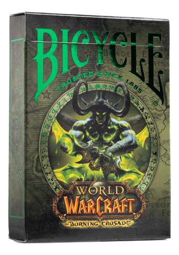 Baraja De Cartas Bicycle World Of Warcraft The Burning Cruza