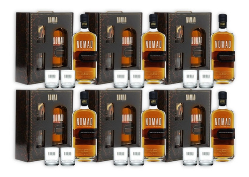 Nomad Outland Whisky Sherry Casks In Jerez X6u 700ml 2 Vasos