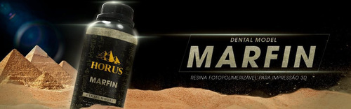 Imagem 2 de 4 de Resina Dental - Horus - Marfin De 500 Ml - Impressão 3d