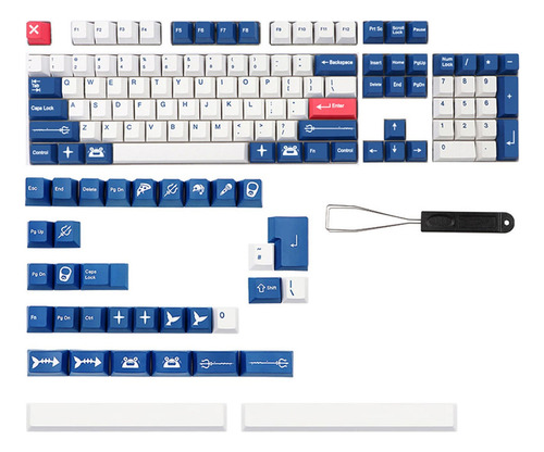 Cherry Profile Pbt Keycaps 138 Chave Para K65 K70+