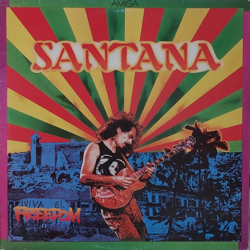 Vinilo Lp - Santana - Disco Freedom, Edición  Alemana