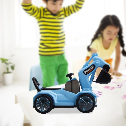 Excavadora Eléctrica For Niños, Coches De Ingeniería,