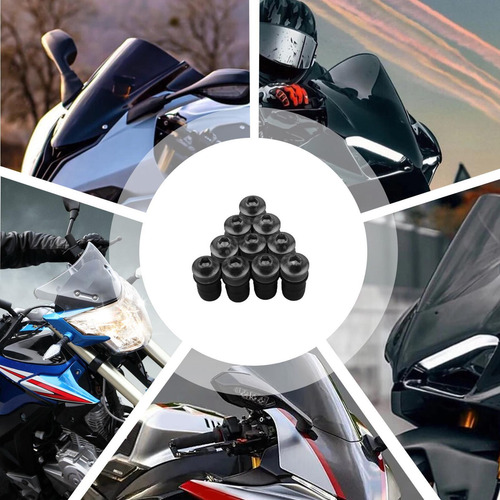 Tornillos De Carenado De Motocicleta Sujetadores De Tornillo