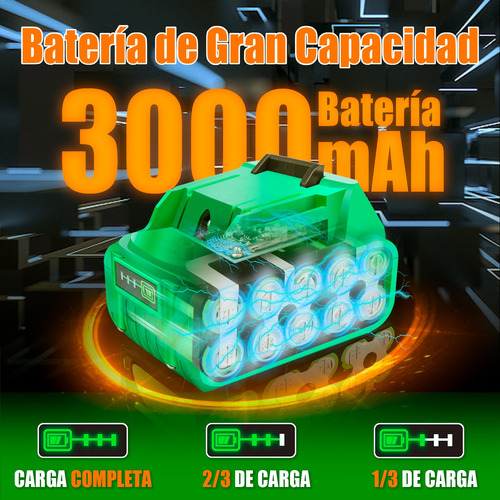 Taladro Para Carpintería Inalámbrico 5 En 1 Metax Anirona