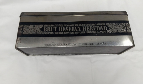 Lata Antigua Brut Reserva Heredad España 34.5cm (Usado)
