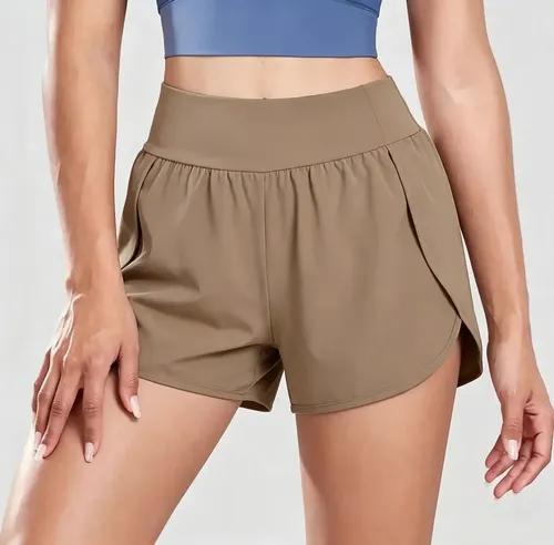 Shorts Feminino Fitness Academia Cintura Alta Soltinho