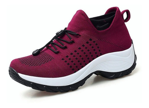 Zapatillas De Tenis Ligeras Y Transpirables Para Mujer