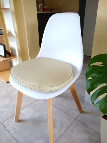 Imagen 10 de 10 de Almohadones Para Sillas O Sillón Eames Cuerina Eco Cuero