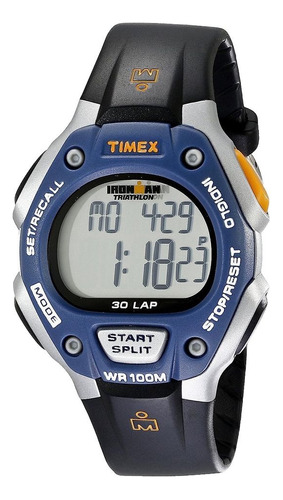 Reloj De Pulsera Timex T5e931 Color Negro