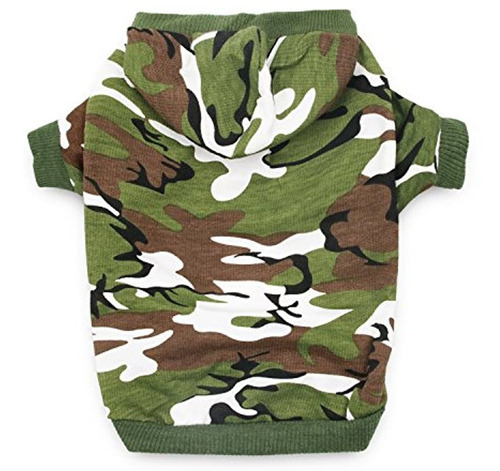 Droolingdog Sudadera Con Capucha Para Perros Camuflaje Ropa