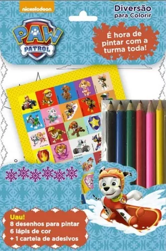 Patrulha Canina - Diversao Para Colorir - Vol. 1