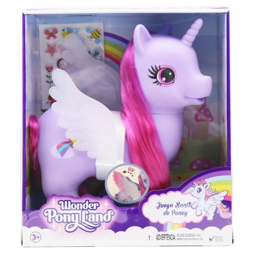 Mascota Interactiva Unicornio Pony Cambia De Color