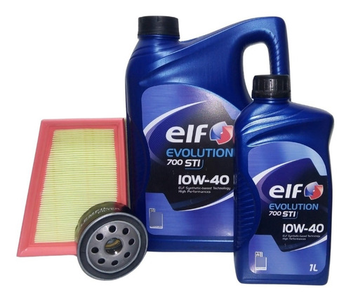 Kit Cambio Aceite Renault Duster 1.6  10w40 Elf + 2 Filtros